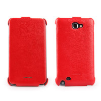 Чохол для Samsung i9220 Galaxy Note Nuoku Royal luxury leather case red