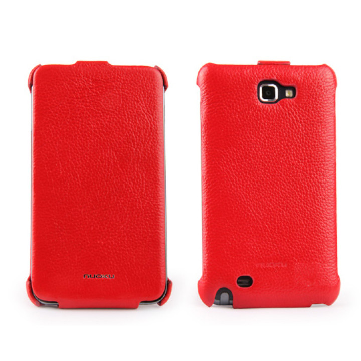 Чехол для Samsung i9220 Galaxy Note Nuoku Royal luxury leather case red