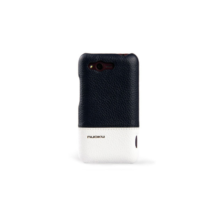 Чехол для HTC Rhyme G20 Nuoku Royal luxury leather cover blue