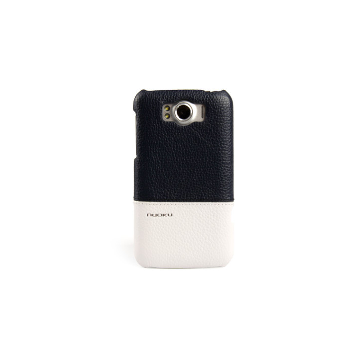 Чехол для HTC Sensation XL G21 Nuoku Royal luxury leather cover black