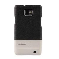 Чехол для Samsung i9100/i9105 Galaxy S II Nuoku Royal luxury leather cover black