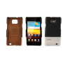 Чехол для Samsung i9100/i9105 Galaxy S II Nuoku Royal luxury leather cover black 