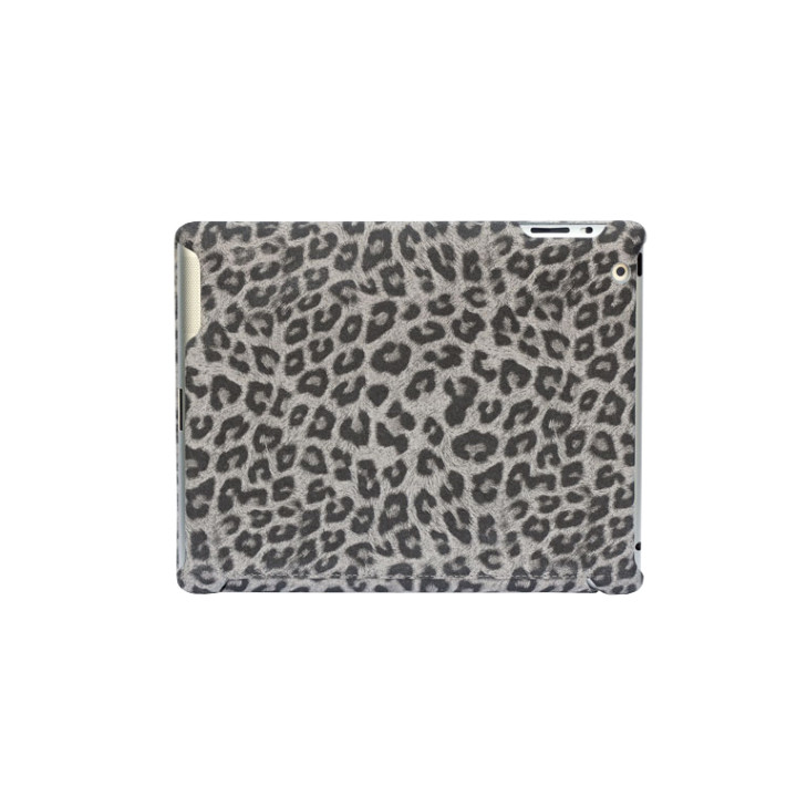 Чехол для iPad 2/3/4 Nuoku Royal stylish leather case grey