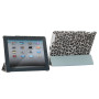 Чехол для iPad 2/3/4 Nuoku Royal stylish leather case grey  - фото 6
