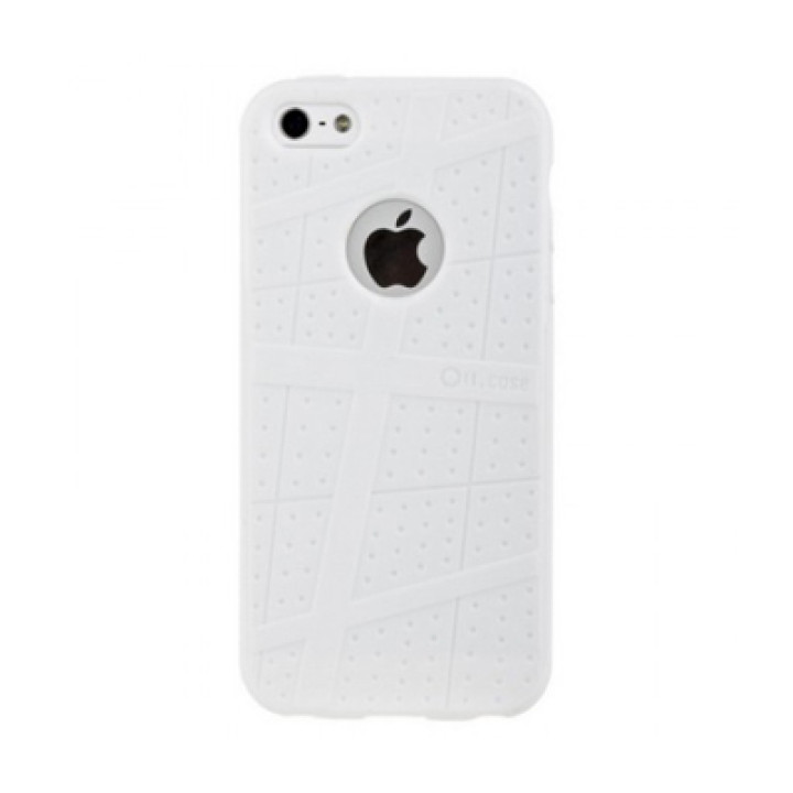 Чехол для iPhone 5 Ou.case Leisure TPU shell white