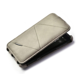 Чехол для HTC Sensation XL G21 ROCK Big City leather case grey