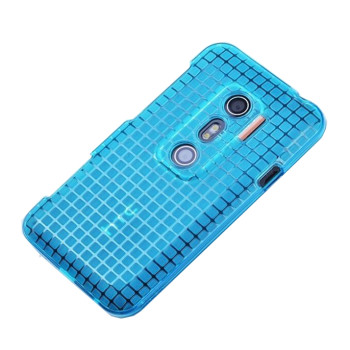 Чехол для HTC EVO 3D X515M G17 ROCK Magic Cube TPU soft Case Transparent Blue Чехол для HTC EVO 3D X515M G17 ROCK Magic Cube TPU soft Case Transparent Blue