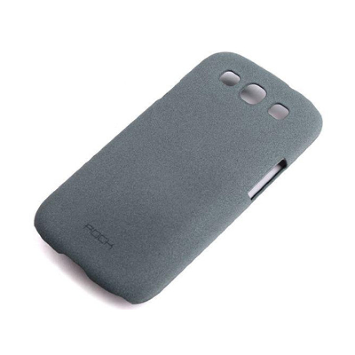 Чехол для Samsung i9300 Galaxy S III ROCK Quicksand back cover dark grey