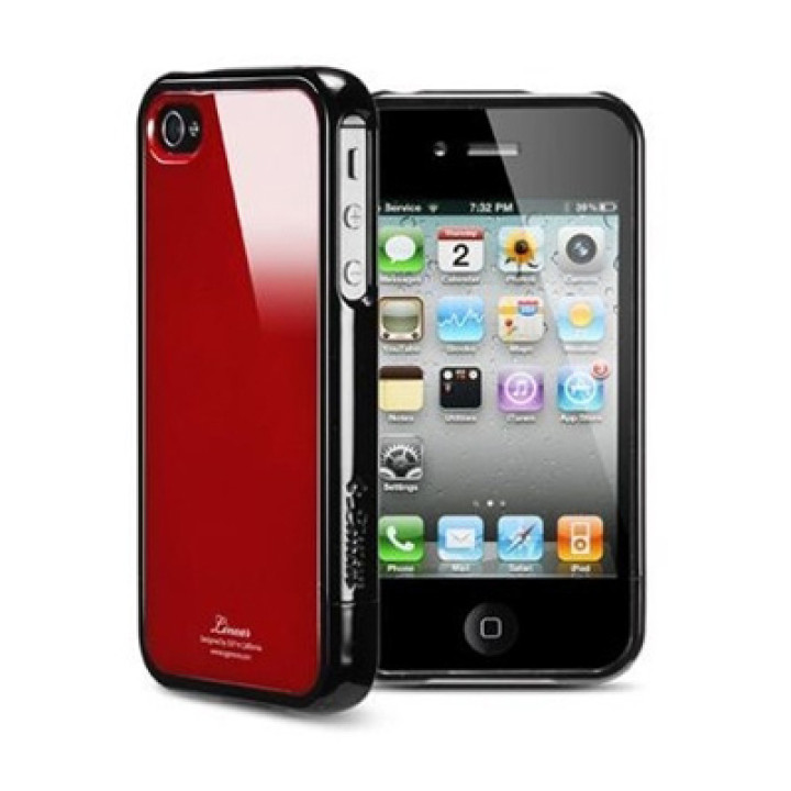Чехол для iPhone 4G SGP Linear Case dark red