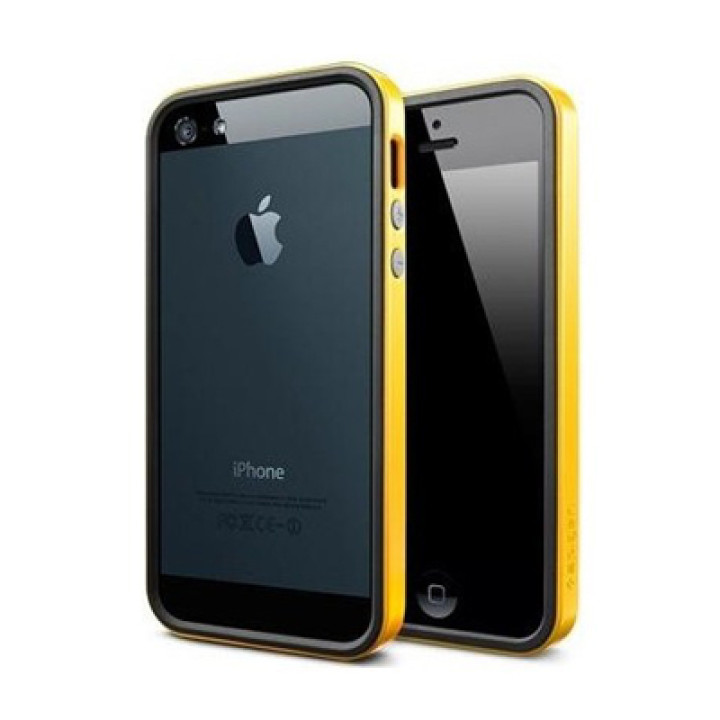 Чехол для iPhone 5 SGP Neo Hybrid EX bumper yellow