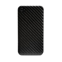 Чехол для iPhone 4 Truecarbon Carbon back cover black