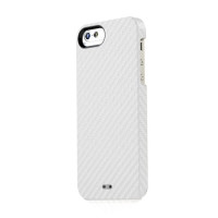 Чехол для iPhone 5 Tunewear CarbonLook cover case white
