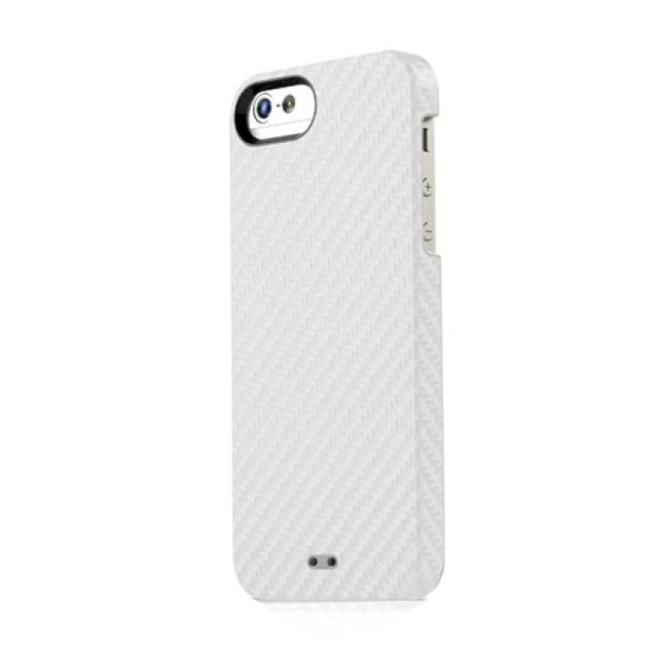 Чехол для iPhone 5 Tunewear CarbonLook cover case white
