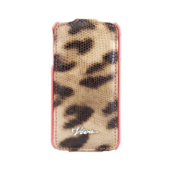 Чехол для iPhone 4/4S Viva LUJO Leopardo LEO dot Ivory
