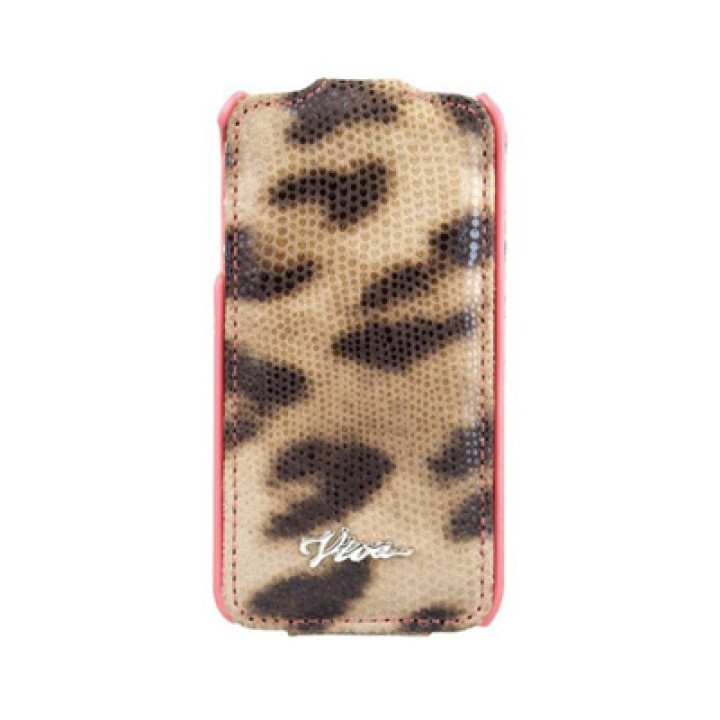 Чехол для iPhone 4/4S Viva LUJO Leopardo LEO dot Ivory