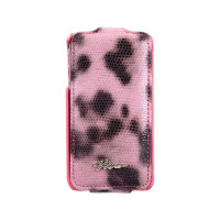 Чехол для iPhone 4/4S Viva LUJO Leopardo LEO dot pink