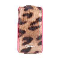 Чехол для iPhone 4/4S Viva LUJO Leopardo LEO dot yellow
