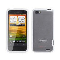 Чехол для HTC One V T320e Yoobao 2 in 1 Protect case white