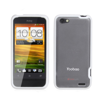 Чехол для HTC One V T320e Yoobao 2 in 1 Protect case white