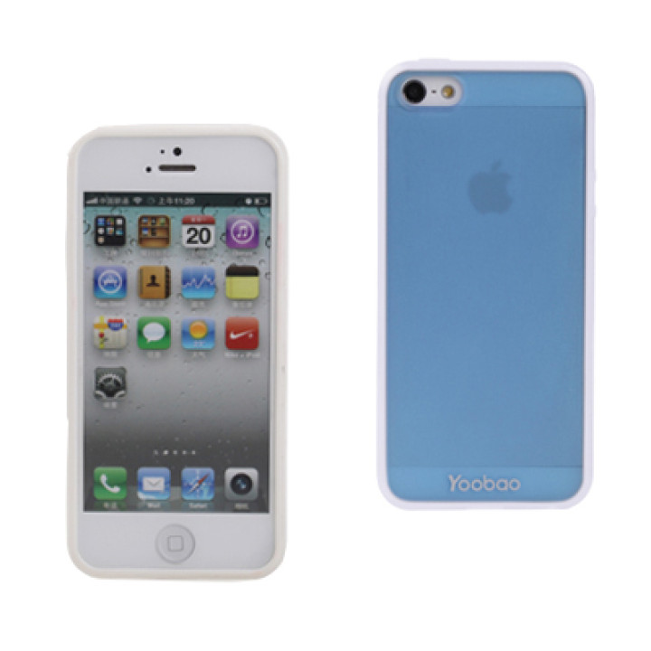 Чехол для iPhone 5 Yoobao 2 in 1 Protect case blue