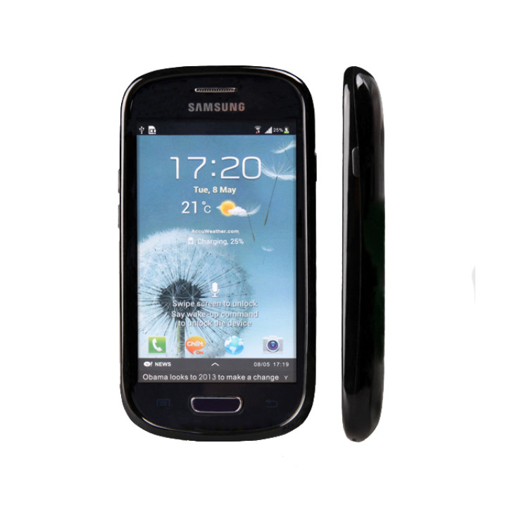 Чехол для Samsung i8190 Galaxy S III Mini Yoobao 2 in 1 Protect case black [PCSAMI8190-BK]