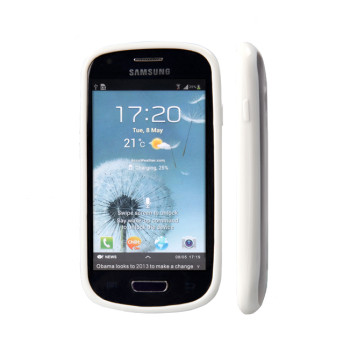 Чехол для Samsung i8190 Galaxy S III Mini Yoobao 2 in 1 Protect case white [PCSAMI8190-WT]
