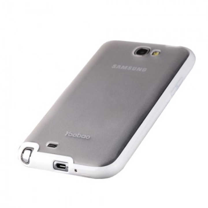 Чехол для Samsung N7100 Galaxy Note II Yoobao 2 in 1 Protect case white