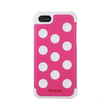 Чехол для iPhone 5 Yoobao 3 in 1 Protect case rose