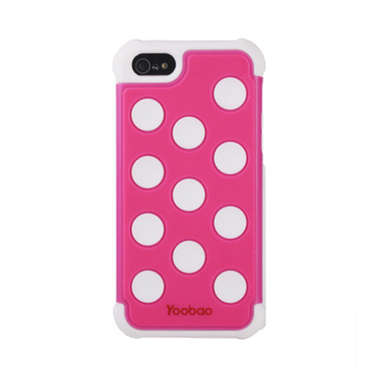 Чехол для iPhone 5 Yoobao 3 in 1 Protect case rose