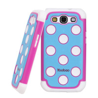 Чехол для Samsung i9300 Galaxy S III Yoobao 3 in 1 Protect case rose