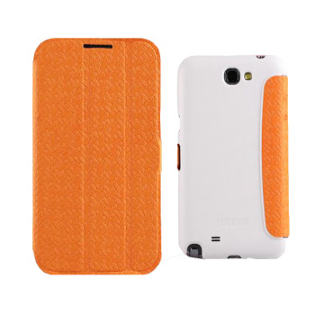 Чехол для Samsung N7100 Galaxy Note 2 Yoobao Fashion leather case orange