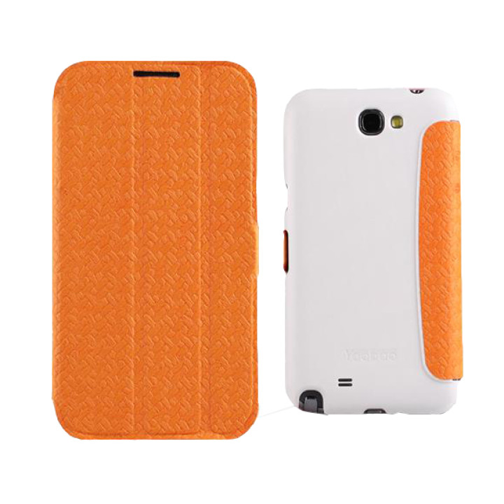 Чехол для Samsung N7100 Galaxy Note 2 Yoobao Fashion leather case orange