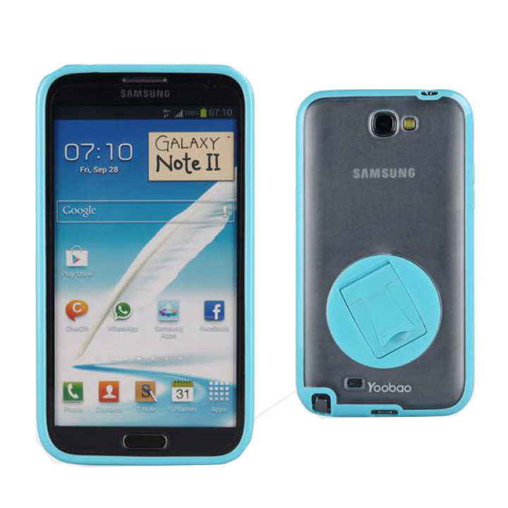 Чехол для Samsung N7100 Galaxy Note II Yoobao Rotating holder case blue