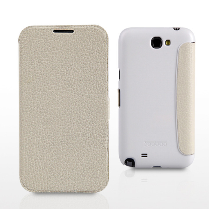 Чехол для Samsung N7100 Galaxy Note 2 Yoobao Slim leather case white