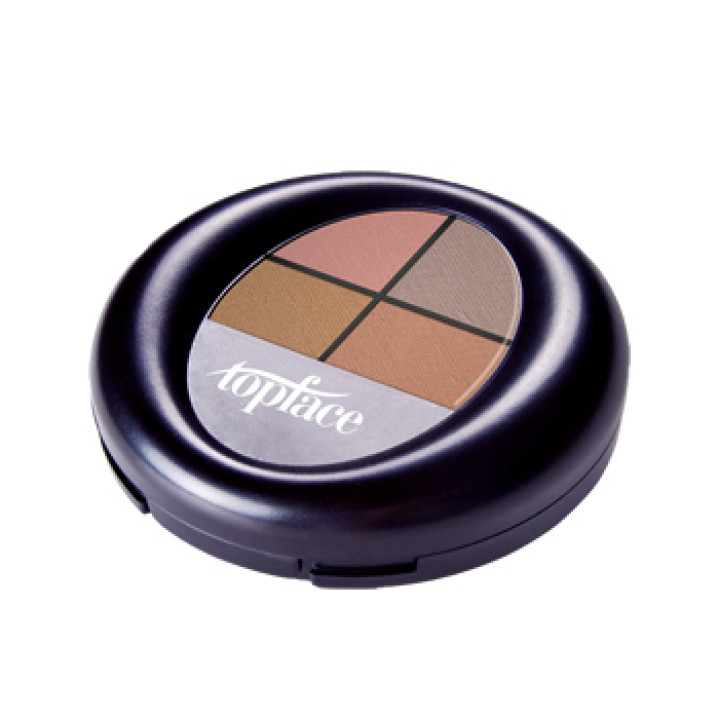 Тени для век TopFace Four way Colors PT-502-6