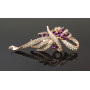 Брошь с кристаллами Сваровски 052535  - фото 4