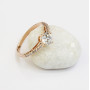 Кольцо с кристаллами Сваровски 311348  - фото 3