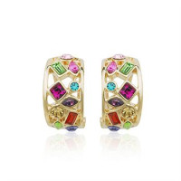 Серьги с кристаллами Сваровски 1712314