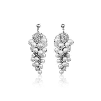 Серьги с кристаллами Сваровски 1725861