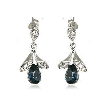 Сережки з кристалами Сваровські 322274