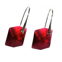 Серьги с кристаллами Сваровски 980234