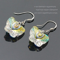 Сережки з кристалами Сваровські 980428