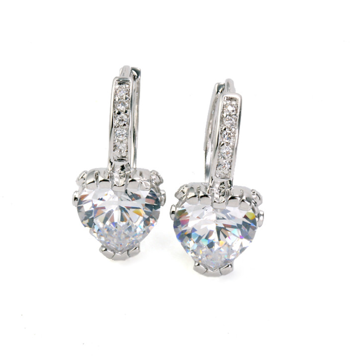Серьги с цирконами X21451