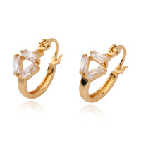 Сережки з цирконами X21635