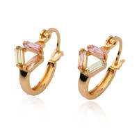Сережки з цирконами X21635a