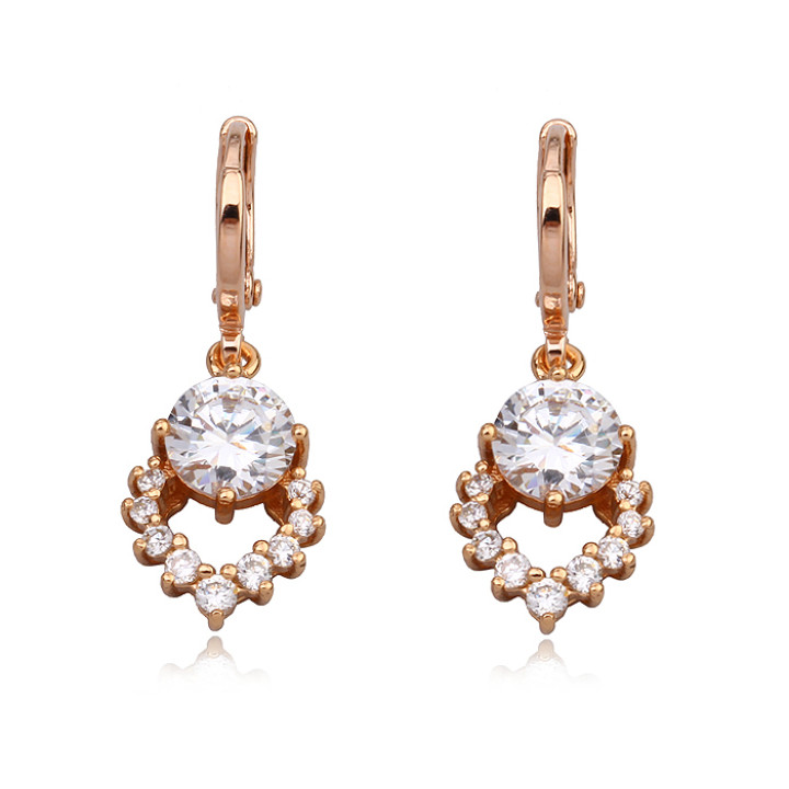 Серьги с цирконами X21892