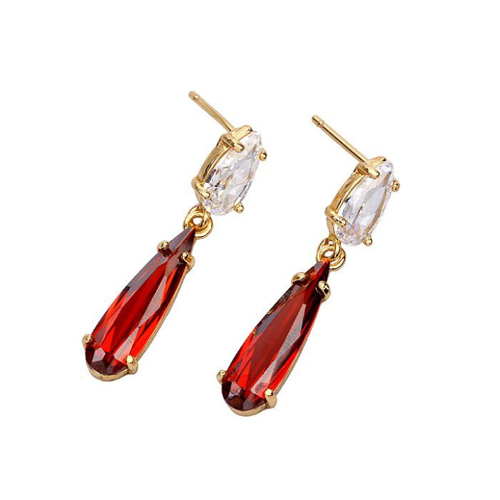 Серьги с цирконами X21922