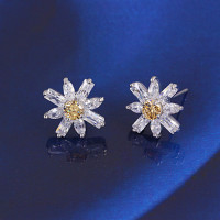Сережки з цирконами X22547