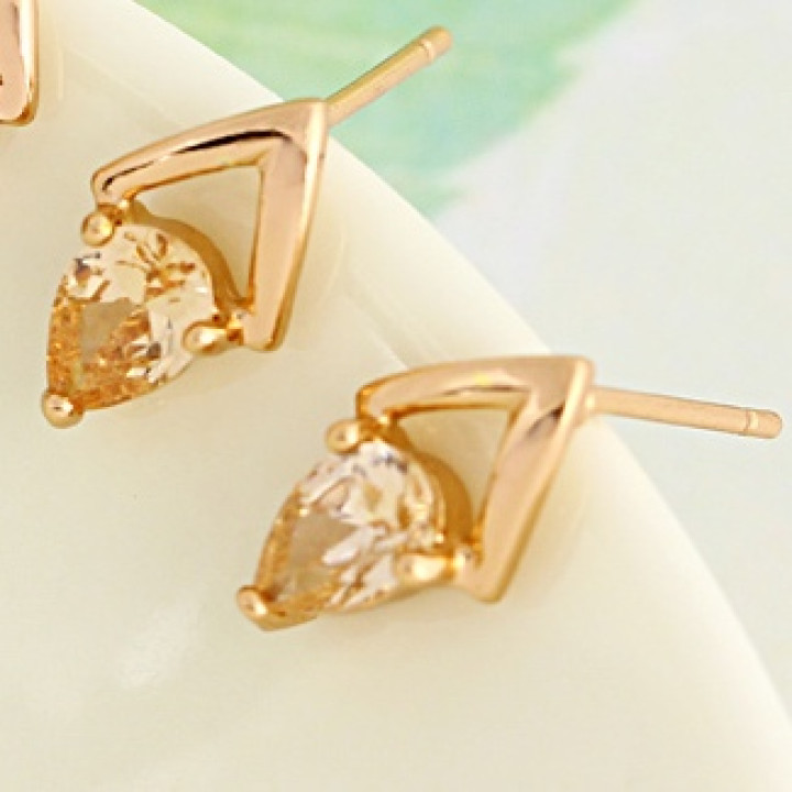 Серьги с цирконами X22819b