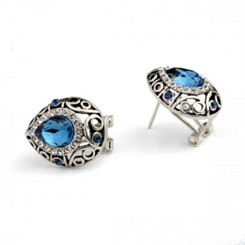 Серьги с кристаллами Сваровски 086947